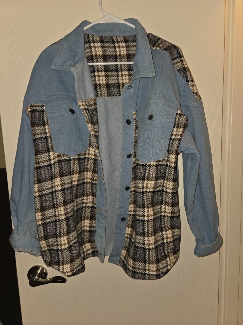 Large flannel
